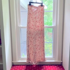 Realisation silk paisley skirt